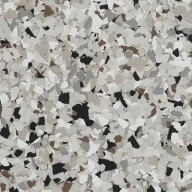 Coyote flake blend swatch