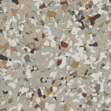 Creek Bed flake blend swatch