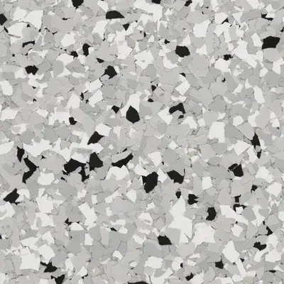 Feather Grey 1/4" Flake