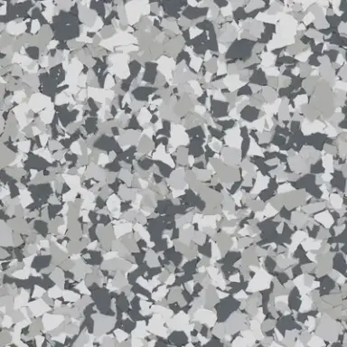 Gravel flake blend swatch