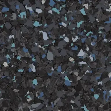 Neptune flake blend swatch