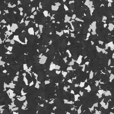 Raven flake blend swatch