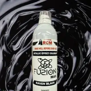 Raven Black Fuzion color sample