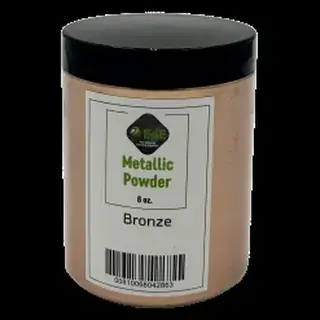 Bronze metallic pigment jar