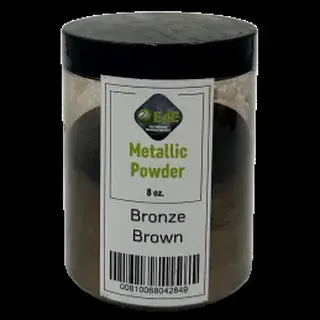 Bronze Brown metallic pigment jar