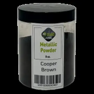 Copper Brown metallic pigment jar