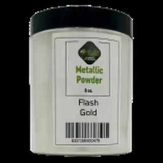 Flash Gold metallic pigment jar