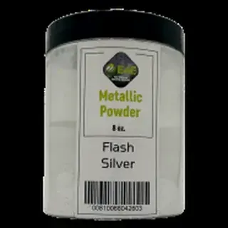 Flash Silver metallic pigment jar