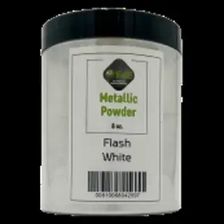 Flash White metallic pigment jar