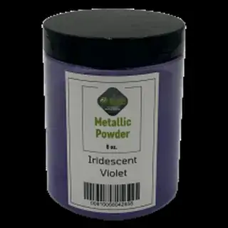 Iridescent Violet metallic pigment jar