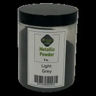 Light Grey metallic pigment jar