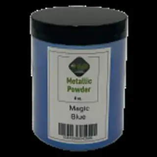 Magic Blue metallic pigment jar