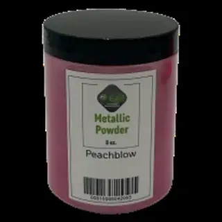 Peachblow metallic pigment jar