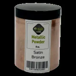 Satin Bronze metallic pigment jar