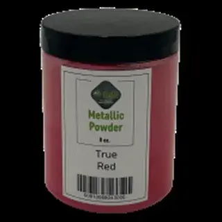 True Red metallic pigment jar