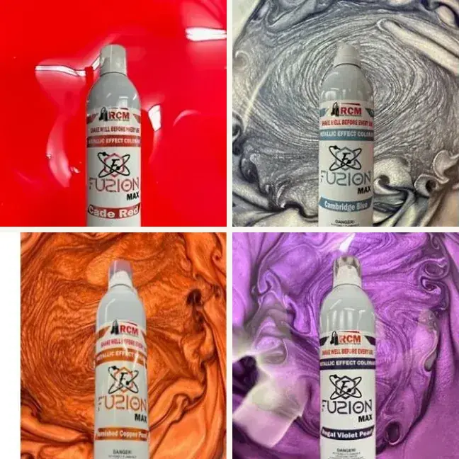 Fuzion Spray Gun Colors