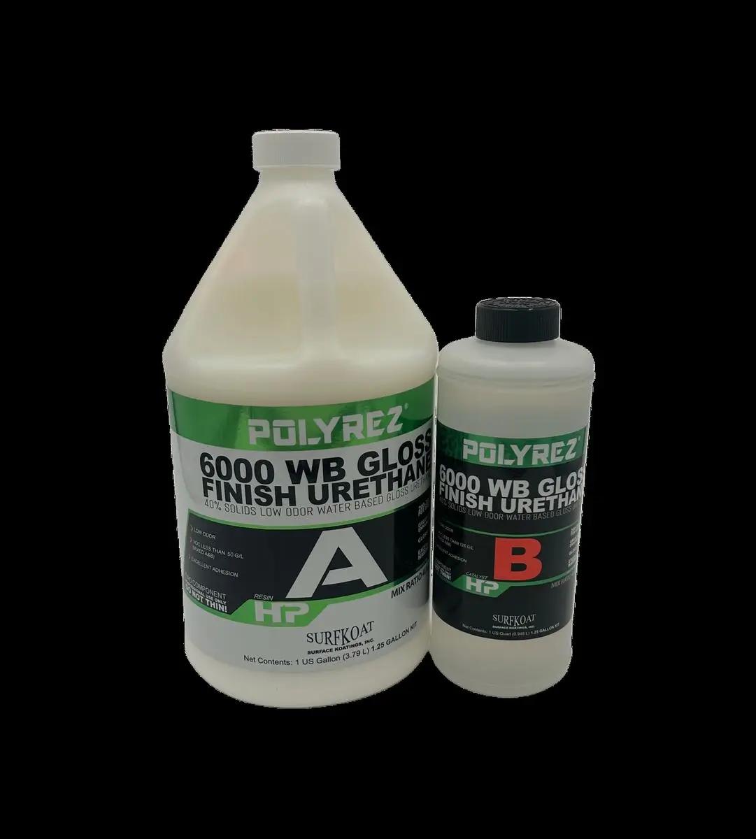 Polyrez 6000 Water-Based Urethane Gloss